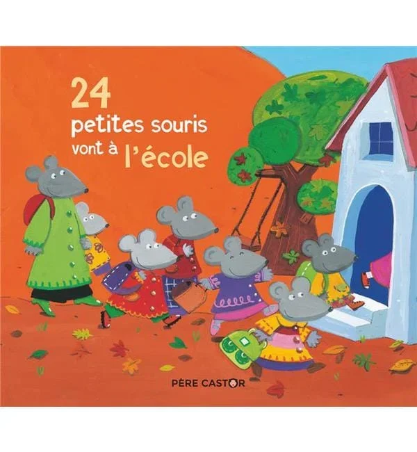 24 petites souris vont à l’école