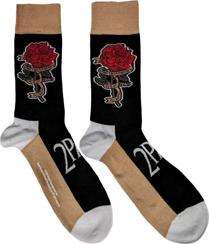 2Pac Chaussettes Rose Black 40-45