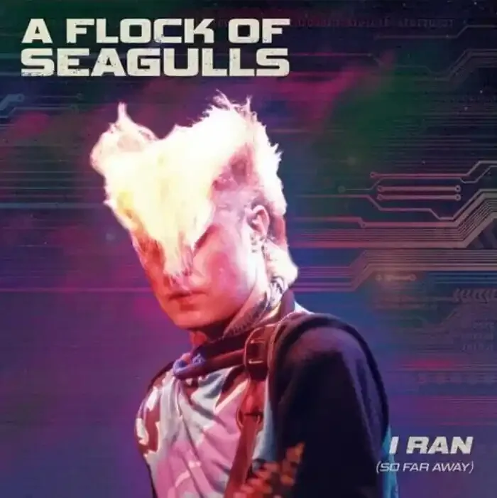 A Flock Of Seagulls – I Ran – So Far Away (Purple/Black Splatter Coloured) (Limited Edition) (LP)