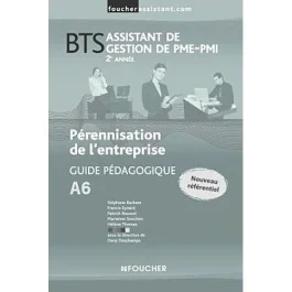 A6 PERENNISATION DE L&rsquo;ENTREPRISE 2E ANNEE BTS G.P