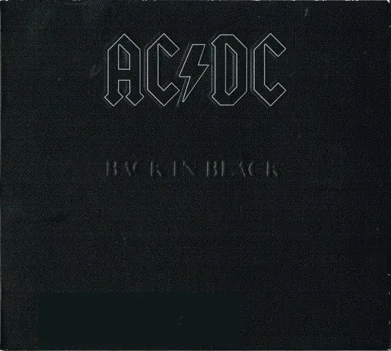 AC/DC – Back In Black (Remastered) (Digipak CD)