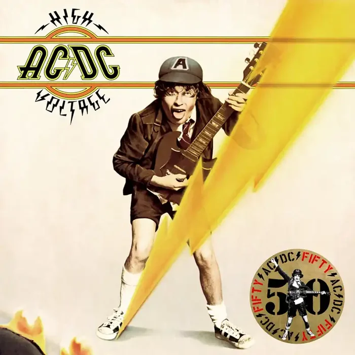 AC/DC – High Voltage (Gold Metallic Coloured) (Limited Edition) (LP)