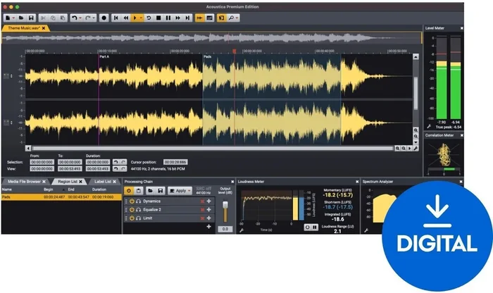 Acon Digital Acoustica Premium Edition 7.x (Produit numérique)