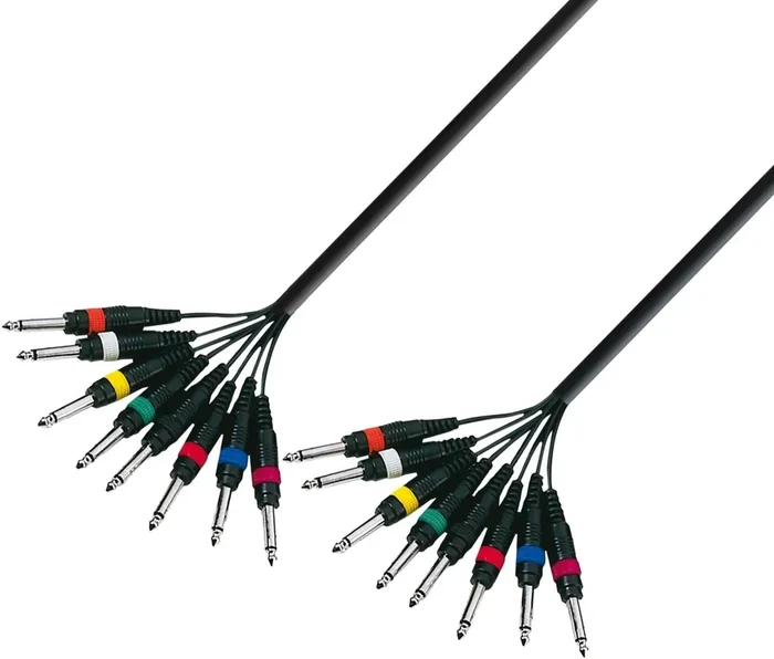 Adam Hall K3 L8 PP 0300 3 m Câble multiconducteur
