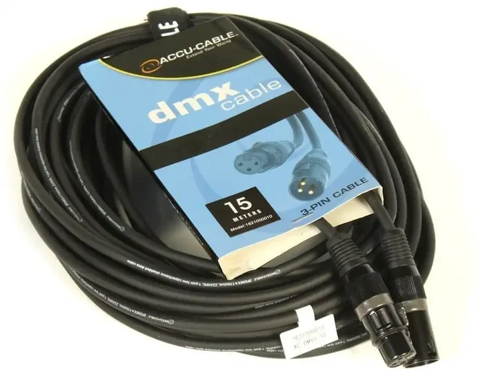 ADJ 1621000010 AC-DMX3/15 Câble lumière DMX