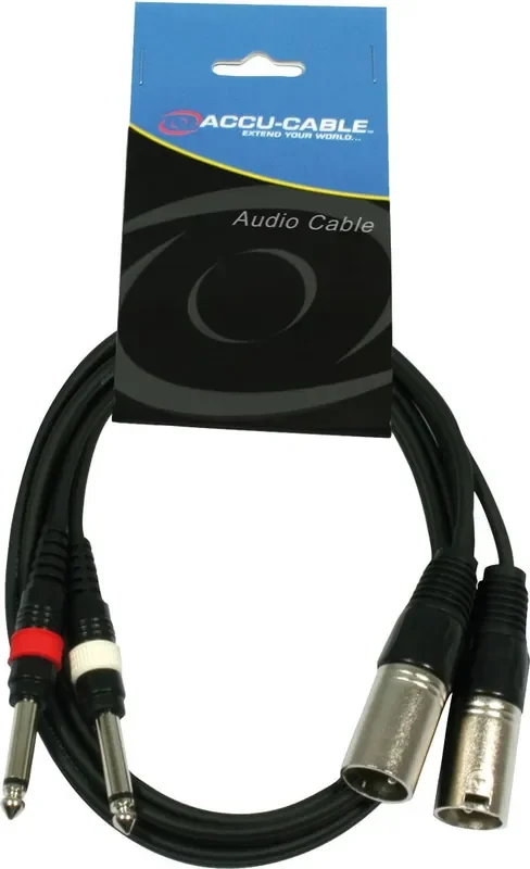 ADJ AC-2XM-2J6M 1,5 m Câble audio