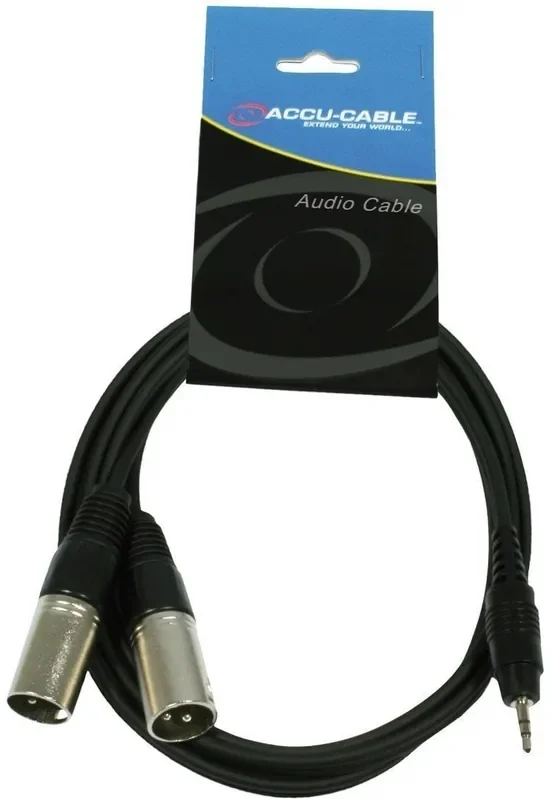 ADJ AC-J3S-2XM 1,5 m Câble audio