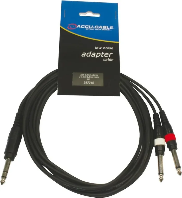 ADJ AC-J6S-2J6M/3 3 m Câble audio