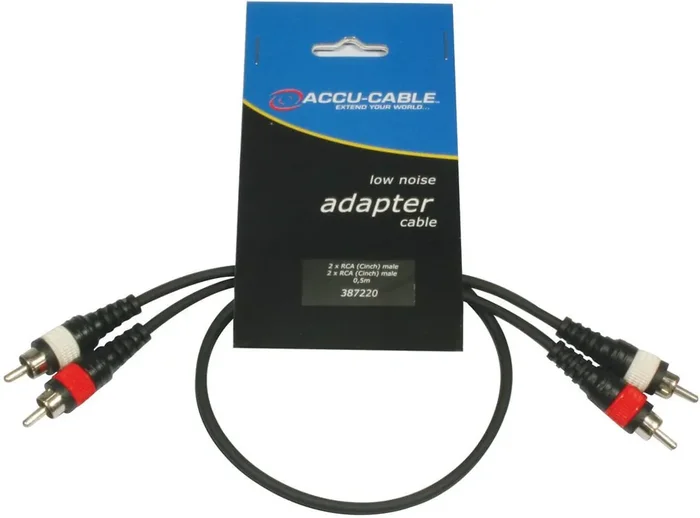 ADJ AC-R/0,5 RCA 50 cm Câble audio