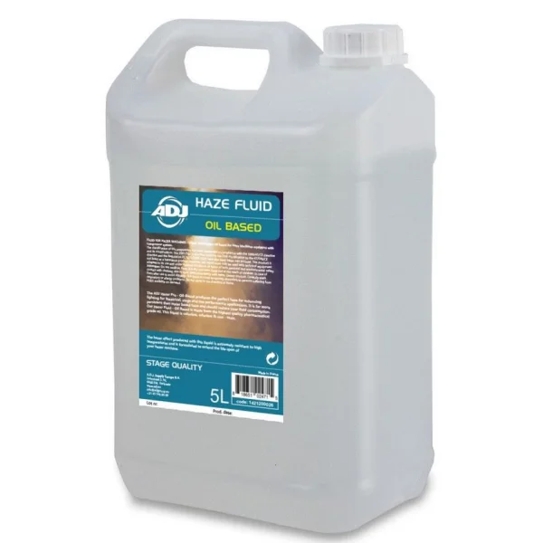ADJ Haze Fluid oil based – liquide brouillard – 5L