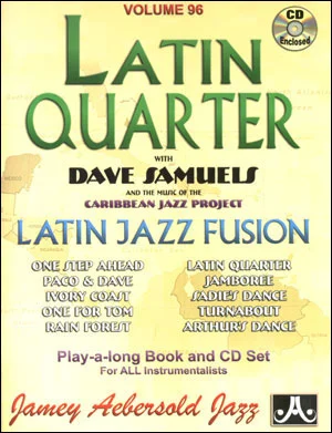 Aebersold Aebersold N096 – Dave Samuels – Latin Quarter + CD