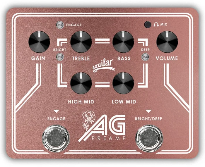 Aguilar Ag Preamp Di Break Cancer Awareness Month