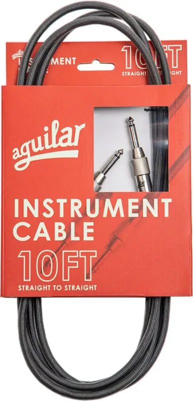 Aguilar INST-10SS 10ft / 3‚05 m Droit – Droit Câble d‘instrument