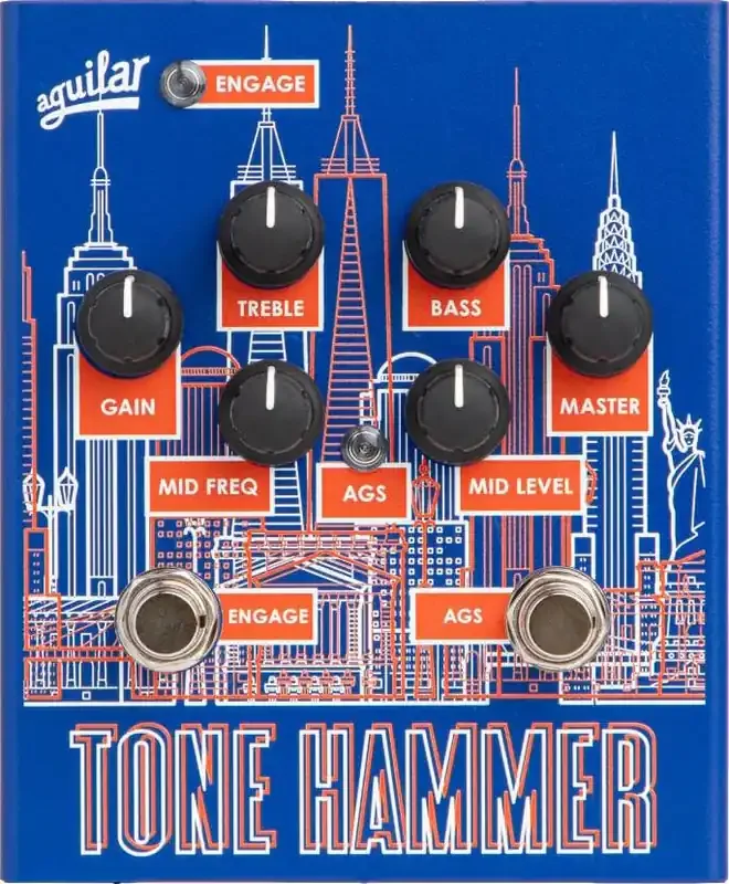 Aguilar Tone Hammer New York Skyline Effet basse