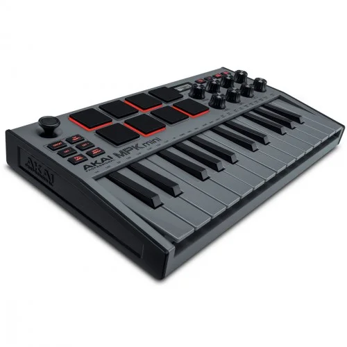 AKAI PRO MPK MINI MKIII GREY ÉDITION LIMITÉE