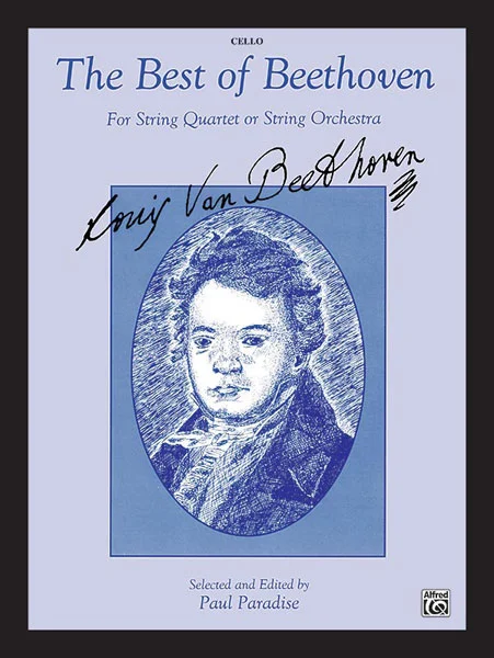 Alfred Publishing Best Of Beethoven – Cello