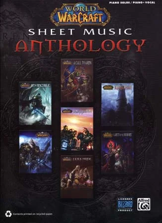 Alfred Publishing World Of Warcraft – Sheet Music Anthology – Piano Solos And Vocal