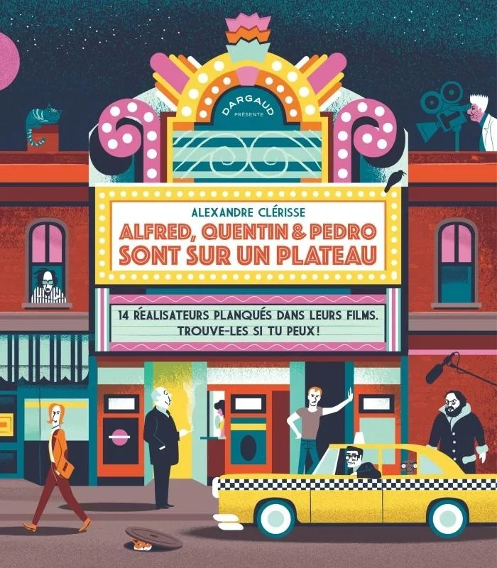 Alfred, Quentin et Pedro sont sur un plateau