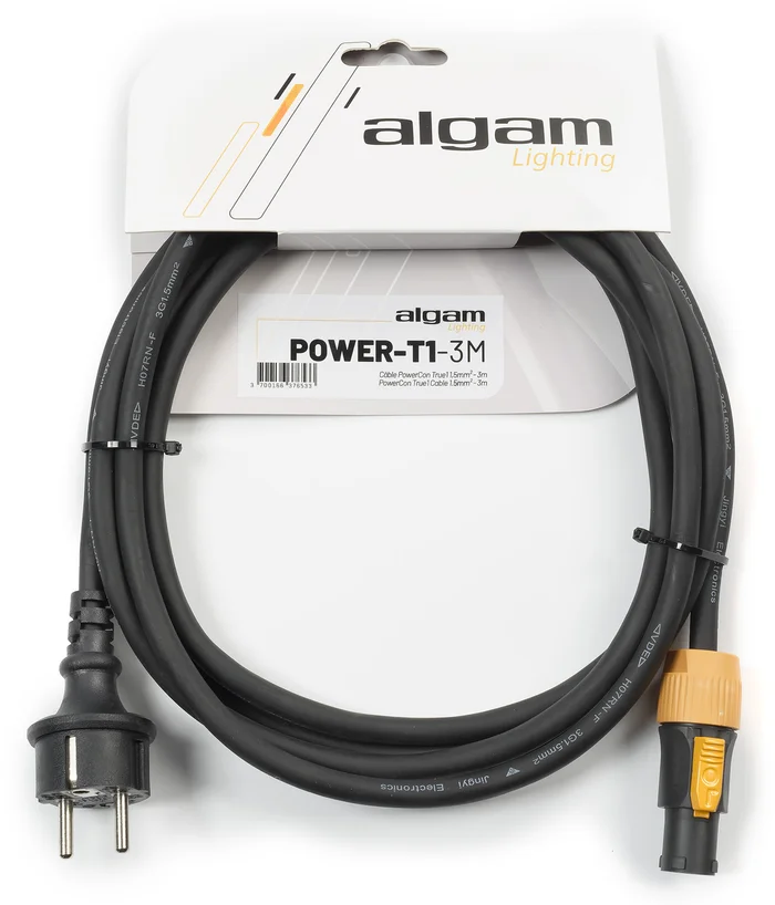 Algam Lighting Câble d’alimentation PowerCon True1 – 3M