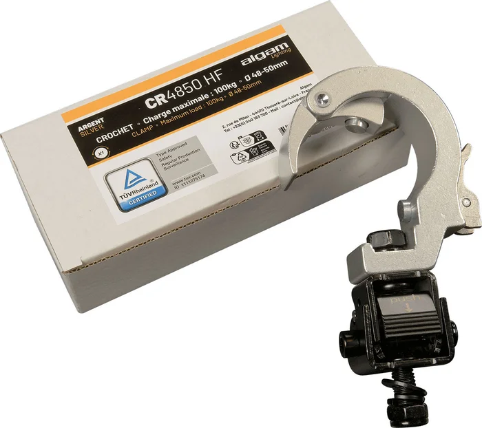 Algam Lighting Crochet 48-50 mm avec rotule argent