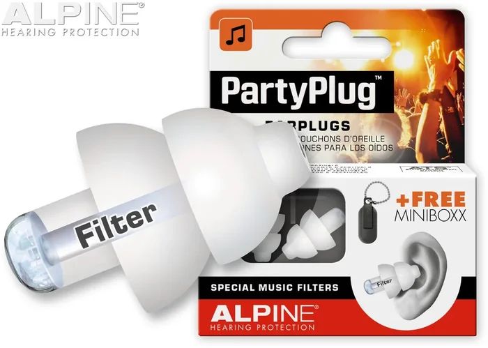 Alpine Party Plug White Boules Quies