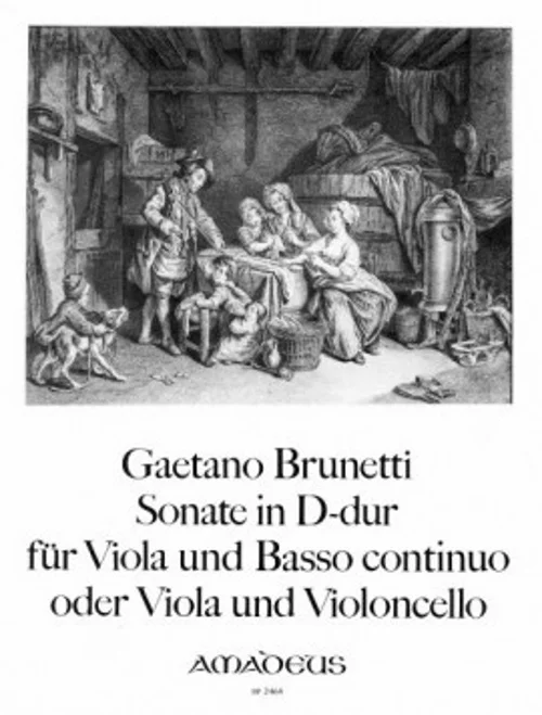 Amadeus Brunetti G. – Sonate In D-dur – Alto & Piano