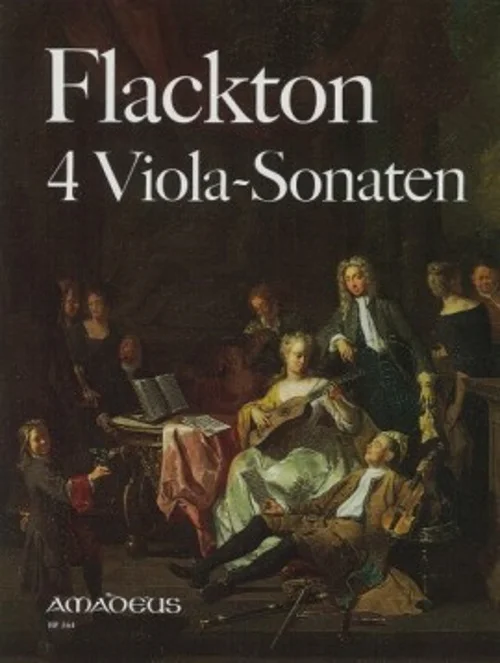 Amadeus Flackton William – 4 Viola Sonaten Op.2 – Alto & Piano