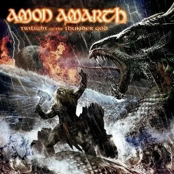 Amon Amarth – Twilight Of The Thunder God (Remastered) (Grey Blue Marbled) (LP)