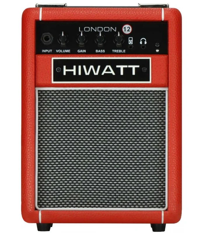 Ampli pour Guitare Electrique HIWATT – LONDON-12C-RED – Combo London 12w 1×6,5″ Bluetooth rouge – Image 2