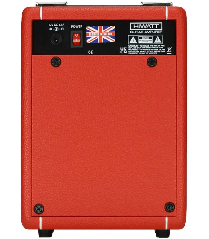 Ampli pour Guitare Electrique HIWATT – LONDON-12C-RED – Combo London 12w 1×6,5″ Bluetooth rouge – Image 3