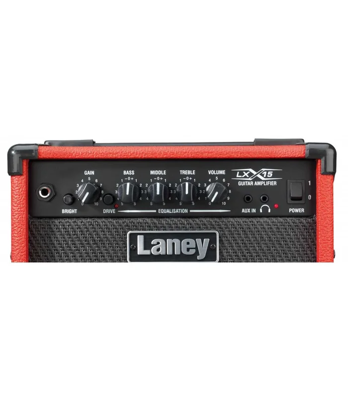 Ampli pour Guitare Electrique LANEY – LX 15W/2X5″ ROUGE – Image 3