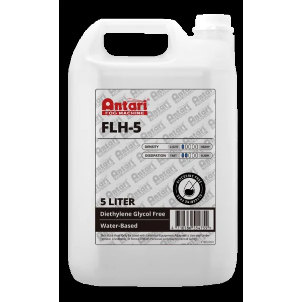 Antari FLH 5 – Liquide fumée dissipation rapide – 5L