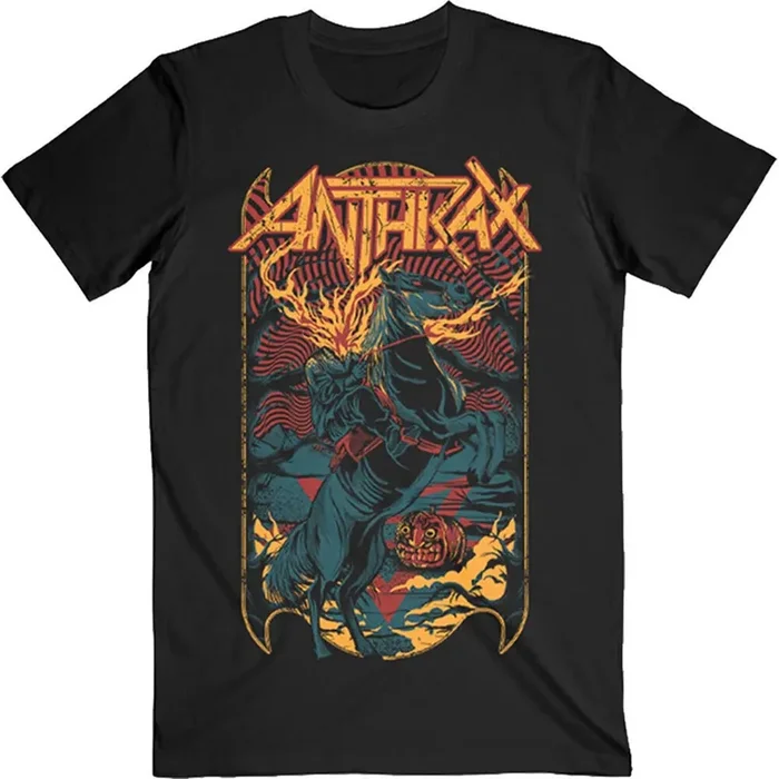 Anthrax T-shirt Headless Horseman Unisex Black M