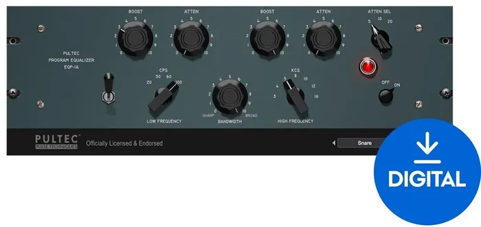 Apogee FX Rack Pultec EQP-1A (Produit numérique)