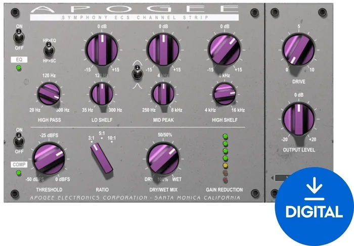 Apogee Symphony ECS Channel Strip (Produit numérique)