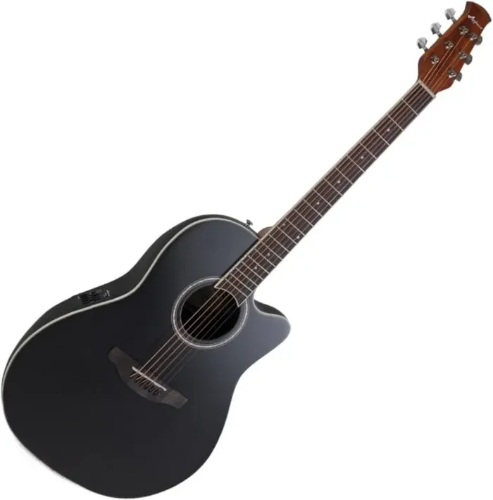 Applause AB28-5S Black Guitare acoustique-électrique