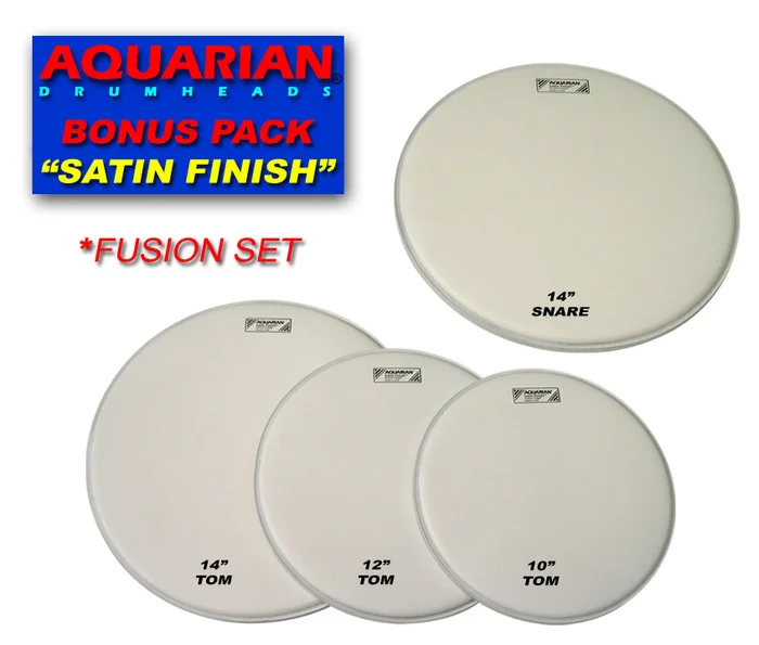 AQUARIAN Pack Satin Finish Texture Coated Fusion Set 10/12/14+14
