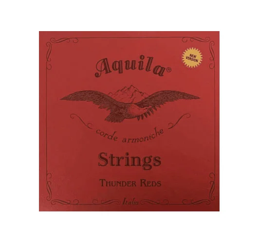 Aquila Thunder Reds Jeu Ukulélé Basse Diapason 23-26&Prime;