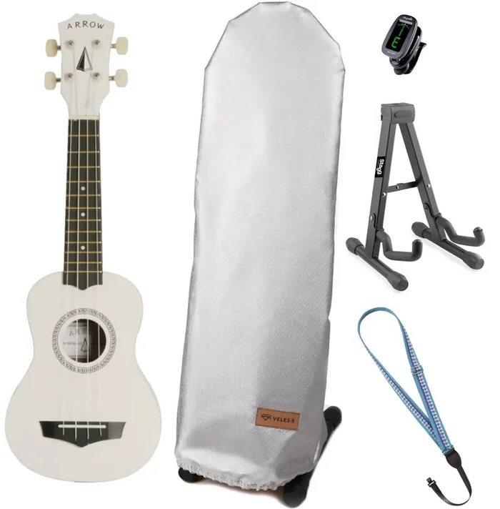 Arrow PB10 Soprano SET White Ukulélé soprano