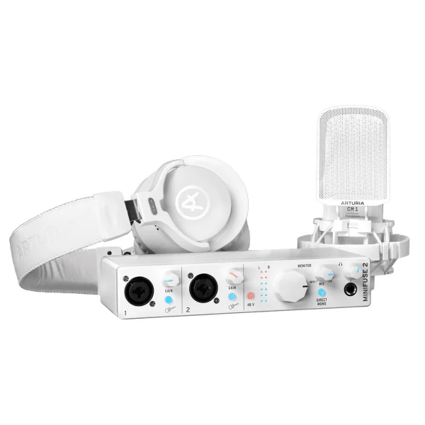 Arturia MiniFuse Recording Pack (Blanc)