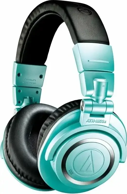 Audio-Technica ATH-M50xBT2 Ice Blue Casque sans fil supra-auriculaire
