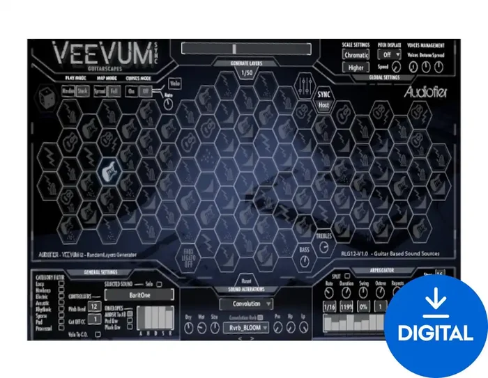 Audiofier Veevum Sync – Guitarscapes (Produit numérique)