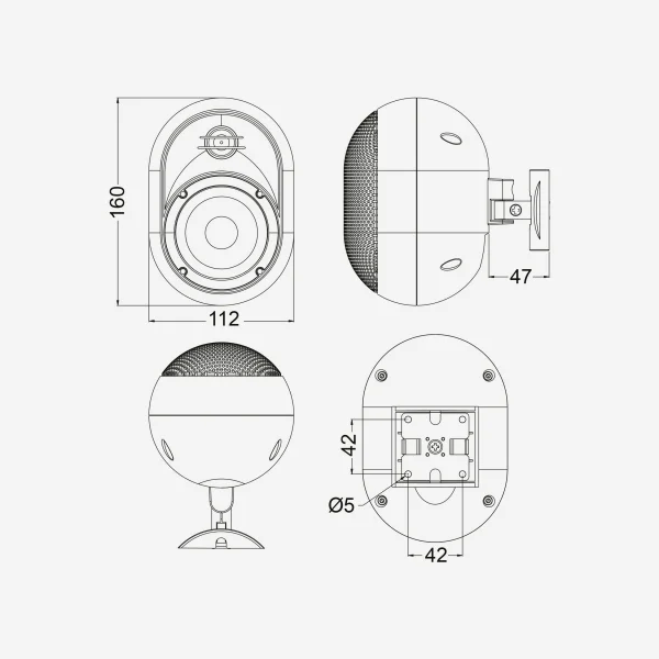 Audiophony PA JAVA315B (La paire) – Image 3
