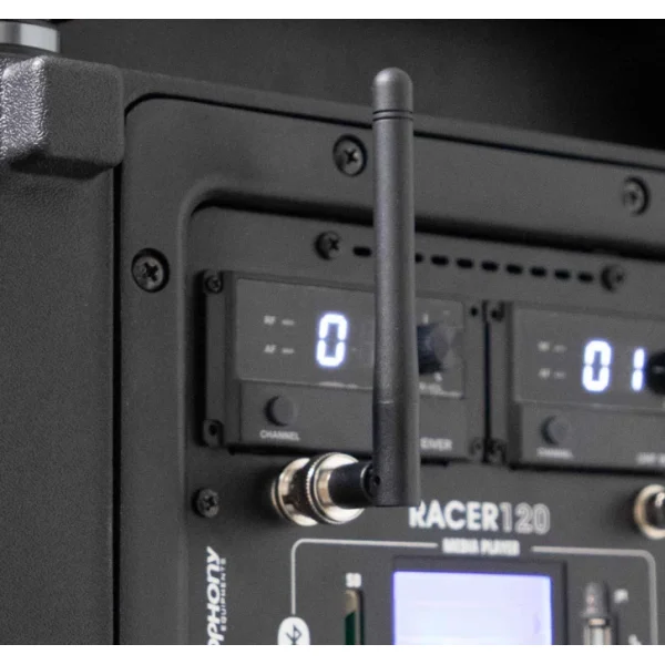 Audiophony Pack RACER120 Evo + 2x Micros sans fil main + housse – Image 3