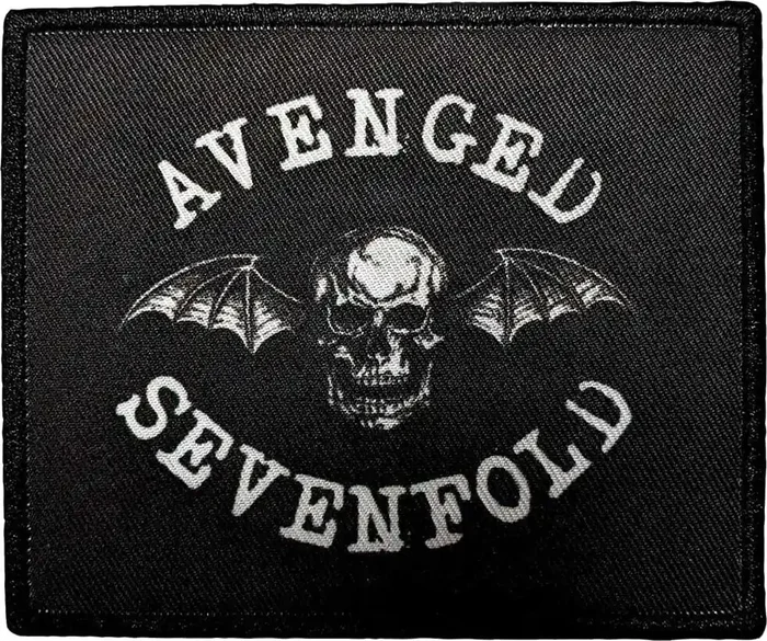 Avenged Sevenfold Deathbat Crest Patch à coudre