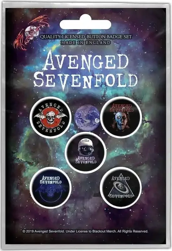 Avenged Sevenfold The Stage Badge