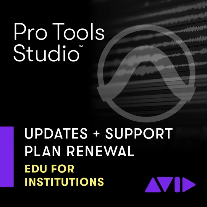 AVID Pro Tools Studio Update Sup Plan Renew Education