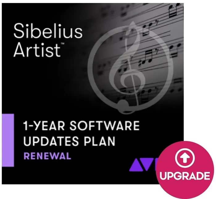 AVID Sibelius 1Y Updates Support RENEW (Produit numérique)