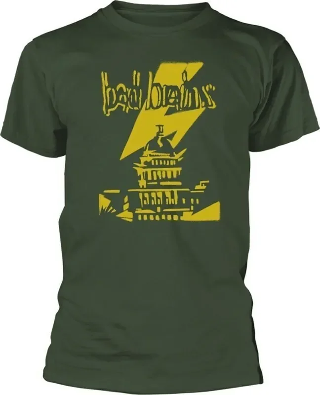 Bad Brains T-shirt Capitol Unisex Green 2XL