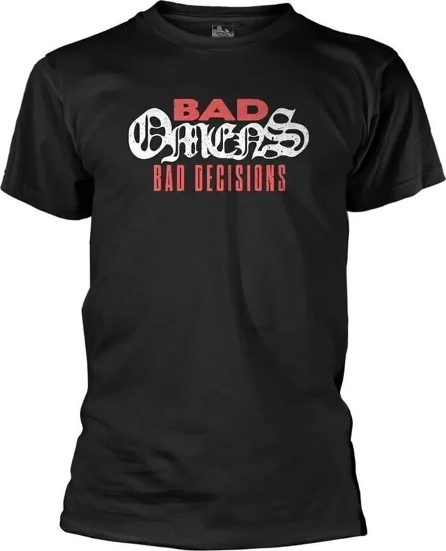 Bad Omens T-shirt Bad Decisions Unisex Black S
